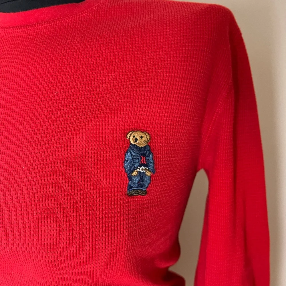 Polo Ralph Lauren Red Henley